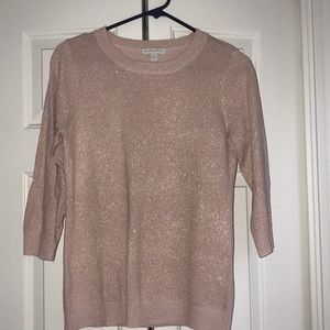 Pink 3/4 sleeve sweater